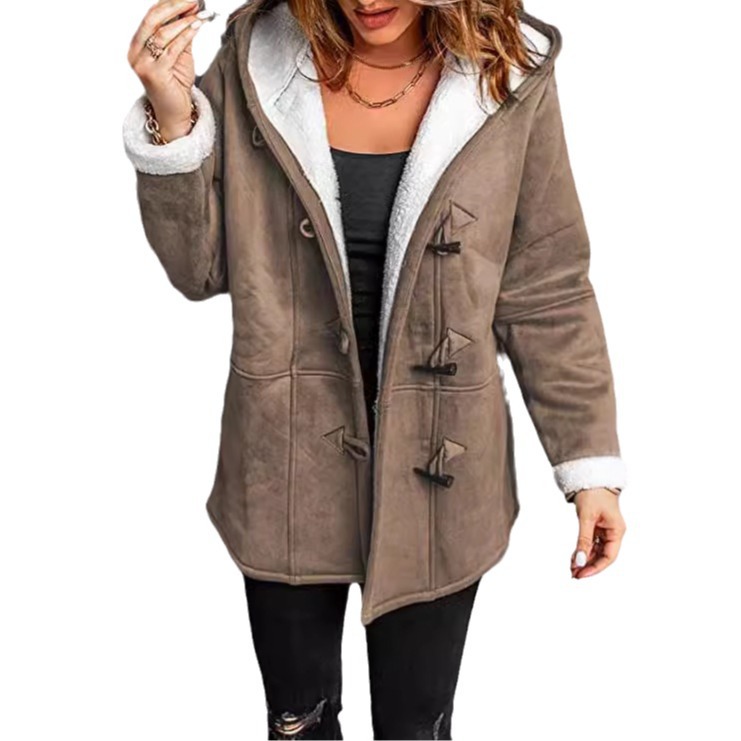 Wool Blend Coat - Abrigos de Mujer de Lana Gruesa