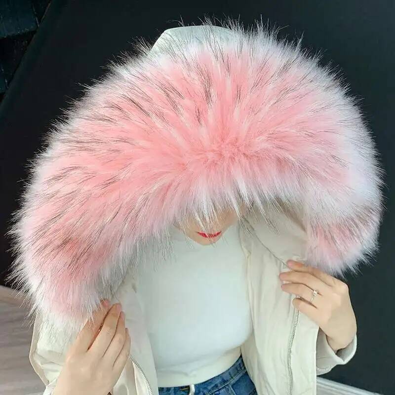 Winter Clothing For Sale - Cuello de piel sintética desmontable, bufanda