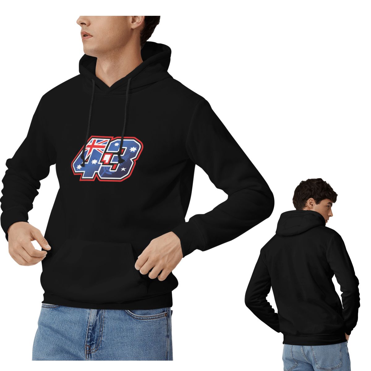 Winter Clothing Australia - Jack Miller número 43 Australia sudaderas