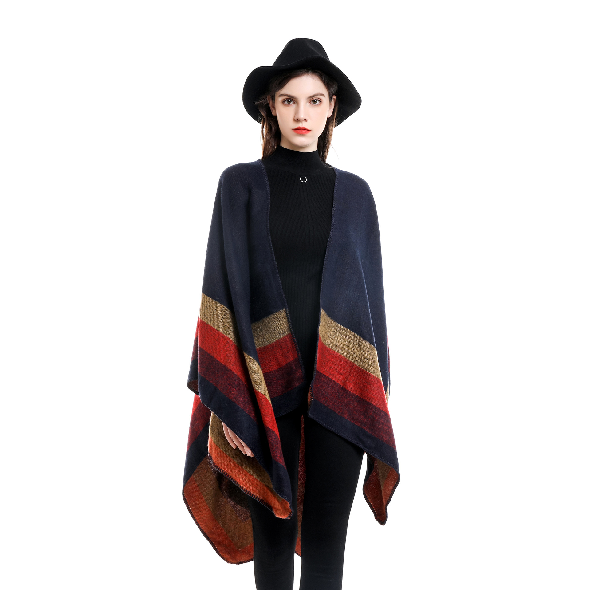 Ponchos y capas a cuadros cáli - Cashmere Scarf Wrap reseña y precio