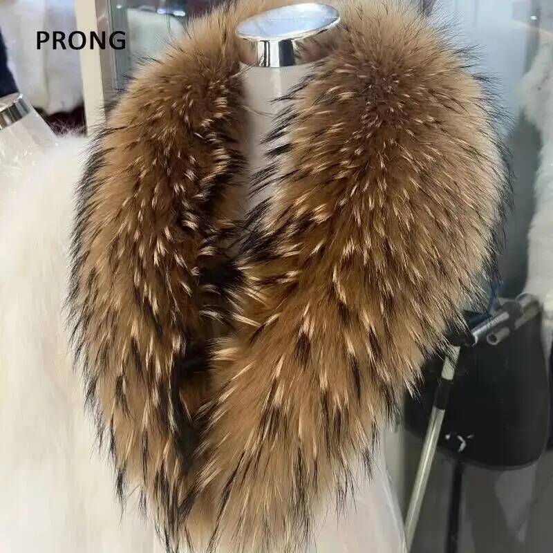 Bufanda de piel de mapache Nat - Winter Clothing For Sale reseña y precio