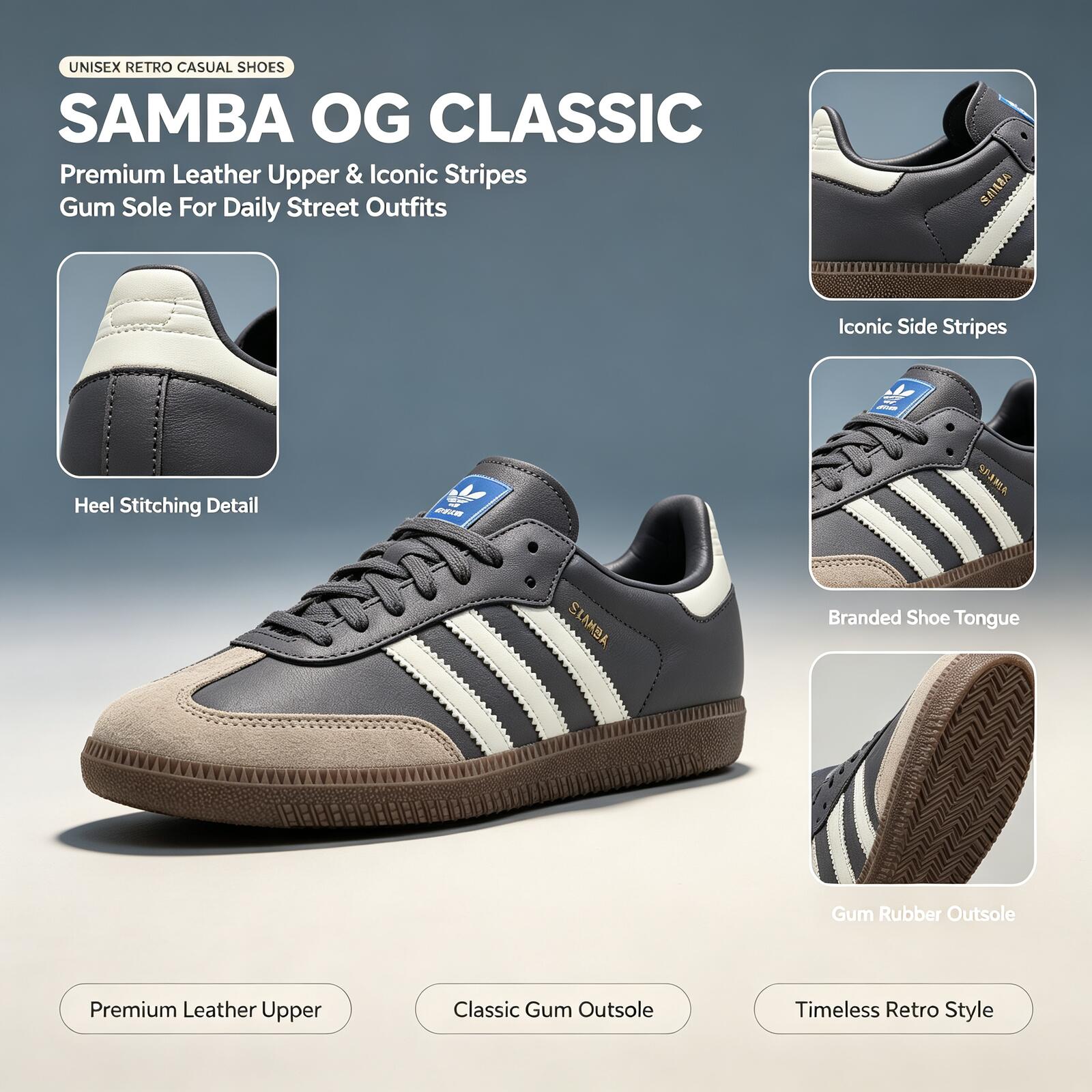 Zapatillas de Skateboard Ofici - Adidas Shoes Samba reseña y precio