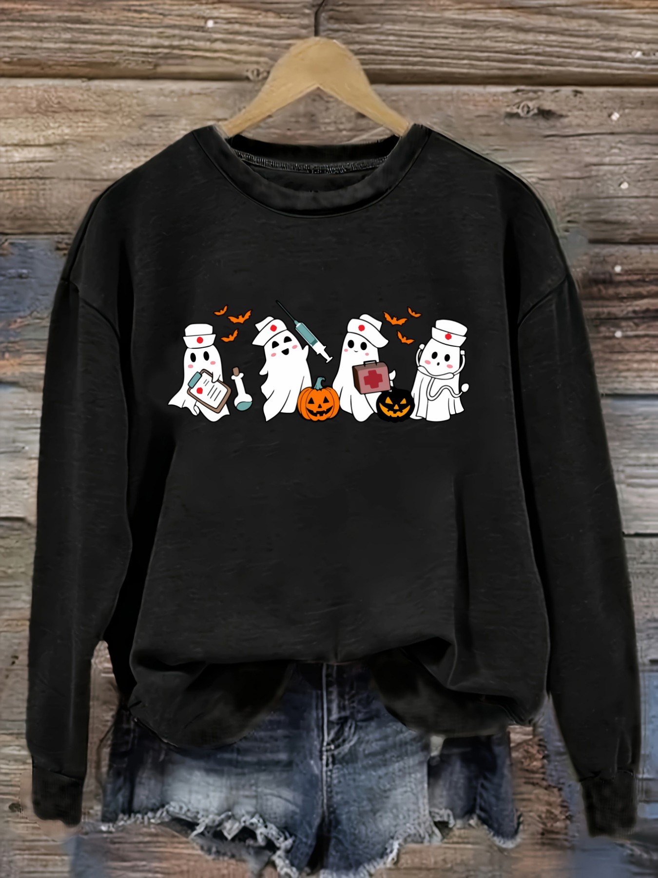 Camiseta Casual de Manga Larga - Winter Clothing Cute reseña y precio