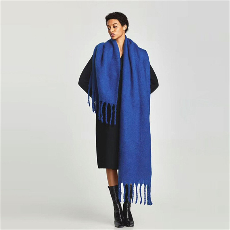 Bufanda de invierno de marca d - Cashmere Scarf Wrap reseña y precio