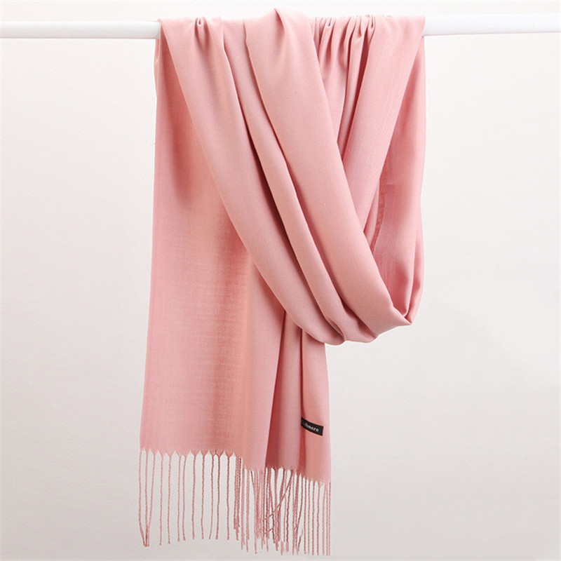 Moda Color sólido 2023 bufanda - Cashmere Scarf Wrap reseña y precio