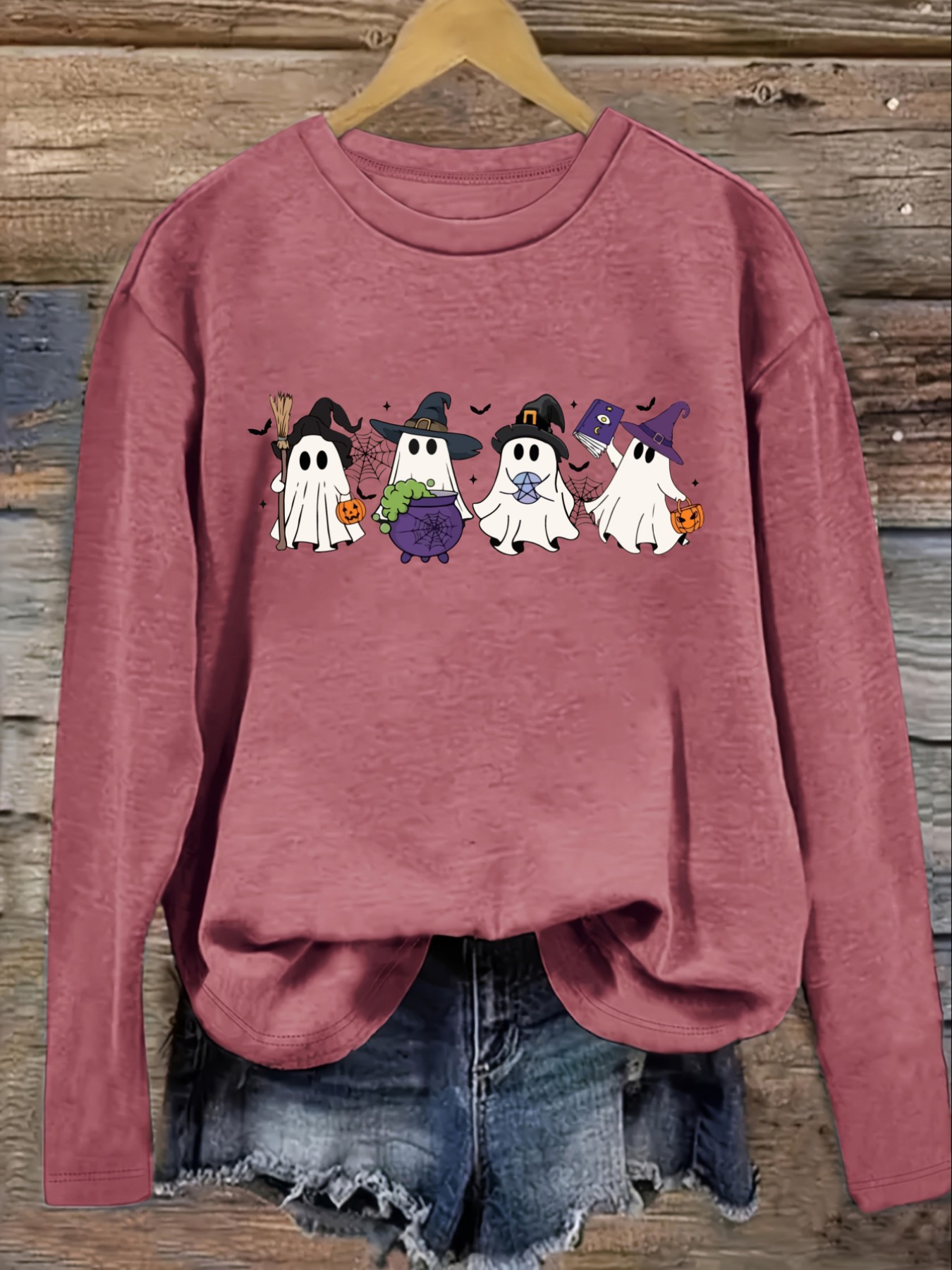 Camiseta Casual de Manga Larga - Winter Clothing Cute reseña y precio