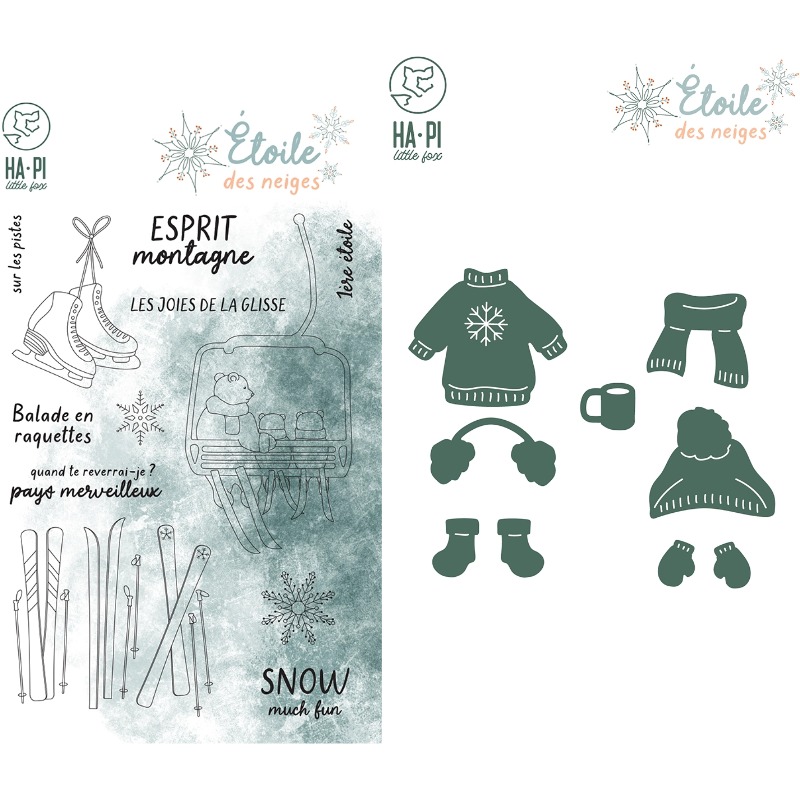 Troqueles de corte Hapi en inv - Winter Clothing Photo reseña y precio