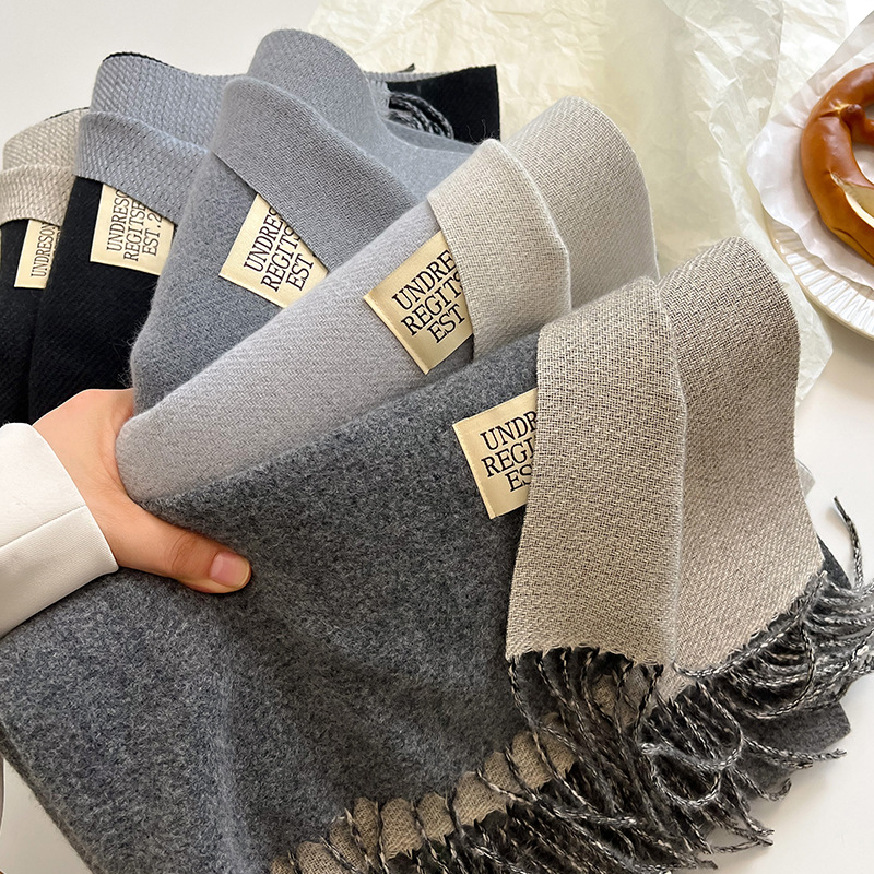 Bufanda de cachemira cálida y  - Cashmere Scarf Wrap reseña y precio
