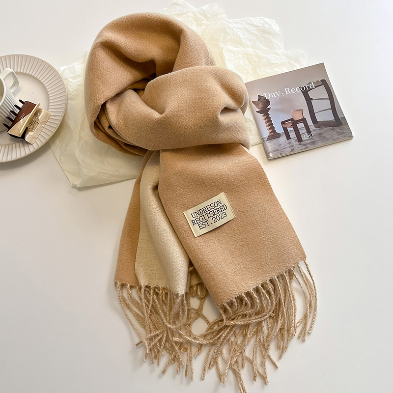 Bufanda de cachemira cálida y  - Cashmere Scarf Wrap reseña y precio