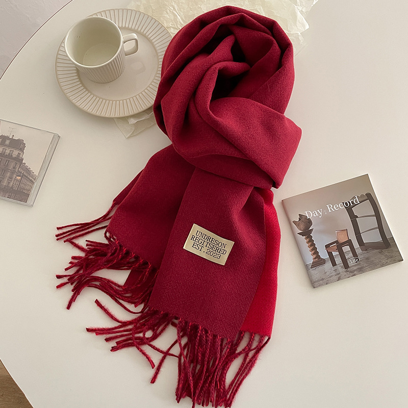 Bufanda de cachemira cálida y  - Cashmere Scarf Wrap reseña y precio