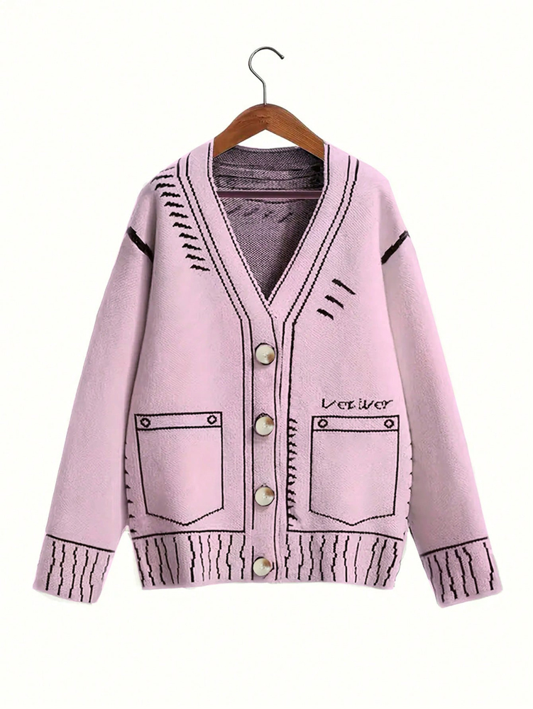 Cárdigan con botones de talla  - Winter Clothing For Sale reseña y precio