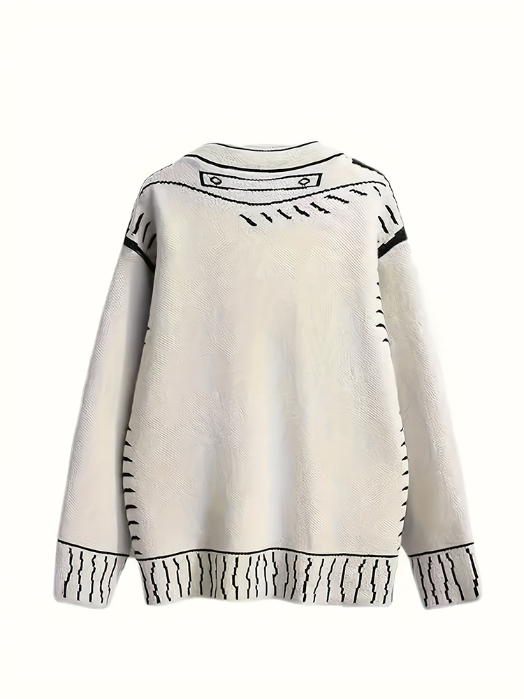 Cárdigan con botones de talla  - Winter Clothing For Sale reseña y precio