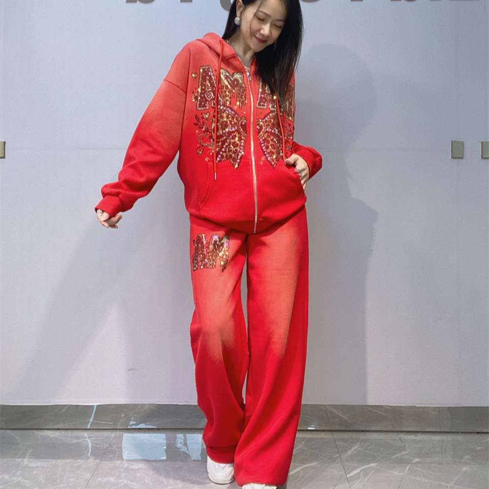 Conjunto de Sudadera con Capuc - Winter Clothing For Sale reseña y precio