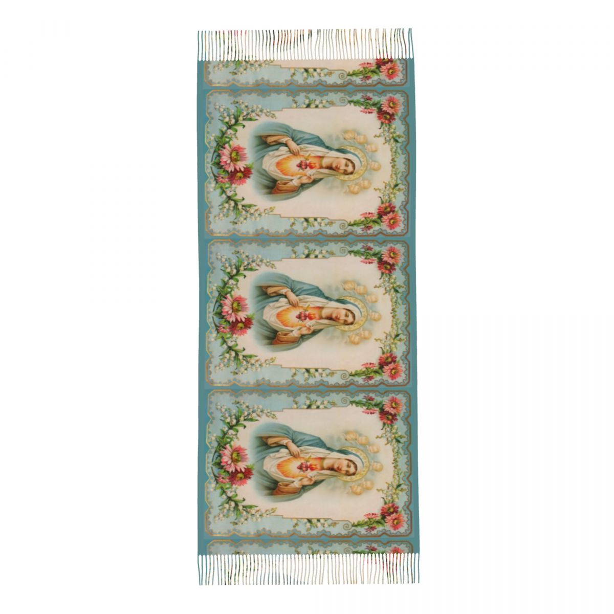 Bufanda con borla de la Virgen - Cashmere Scarf Wrap reseña y precio