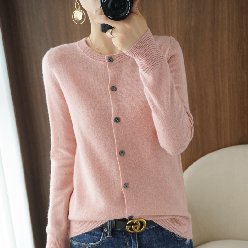Cárdigan de lana pura para muj - Wool Blend Coat reseña y precio
