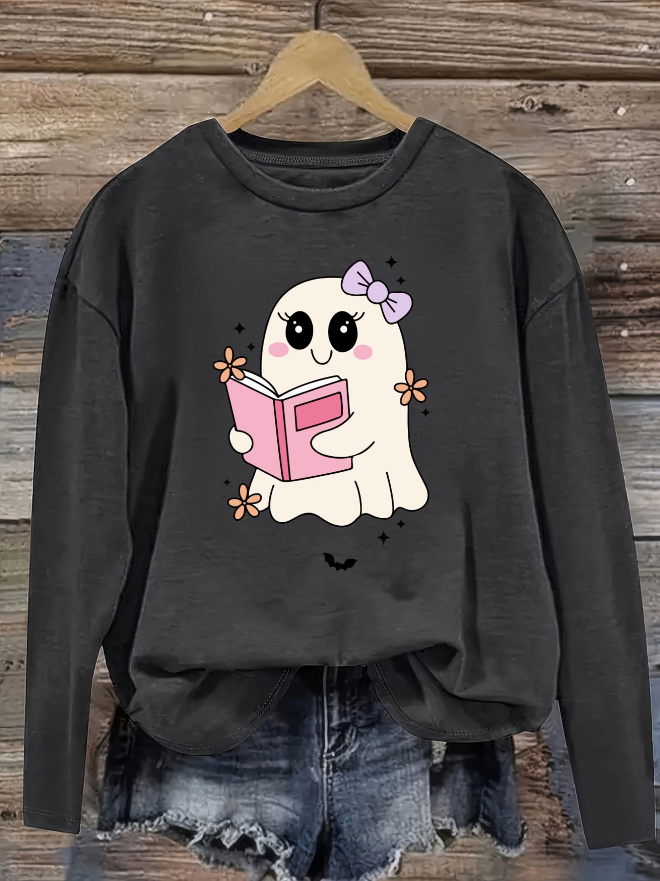 Camiseta Casual de Manga Larga - Winter Clothing Cute reseña y precio