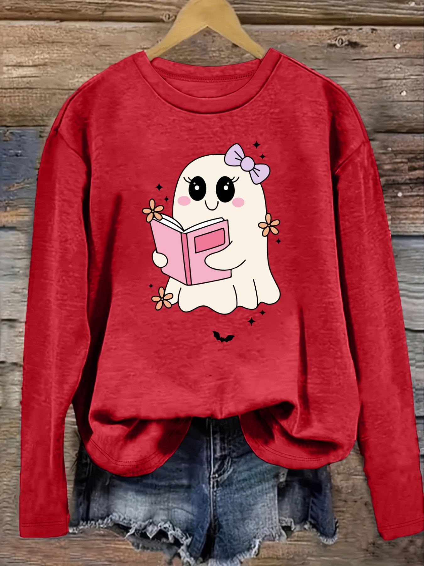 Camiseta Casual de Manga Larga - Winter Clothing Cute reseña y precio