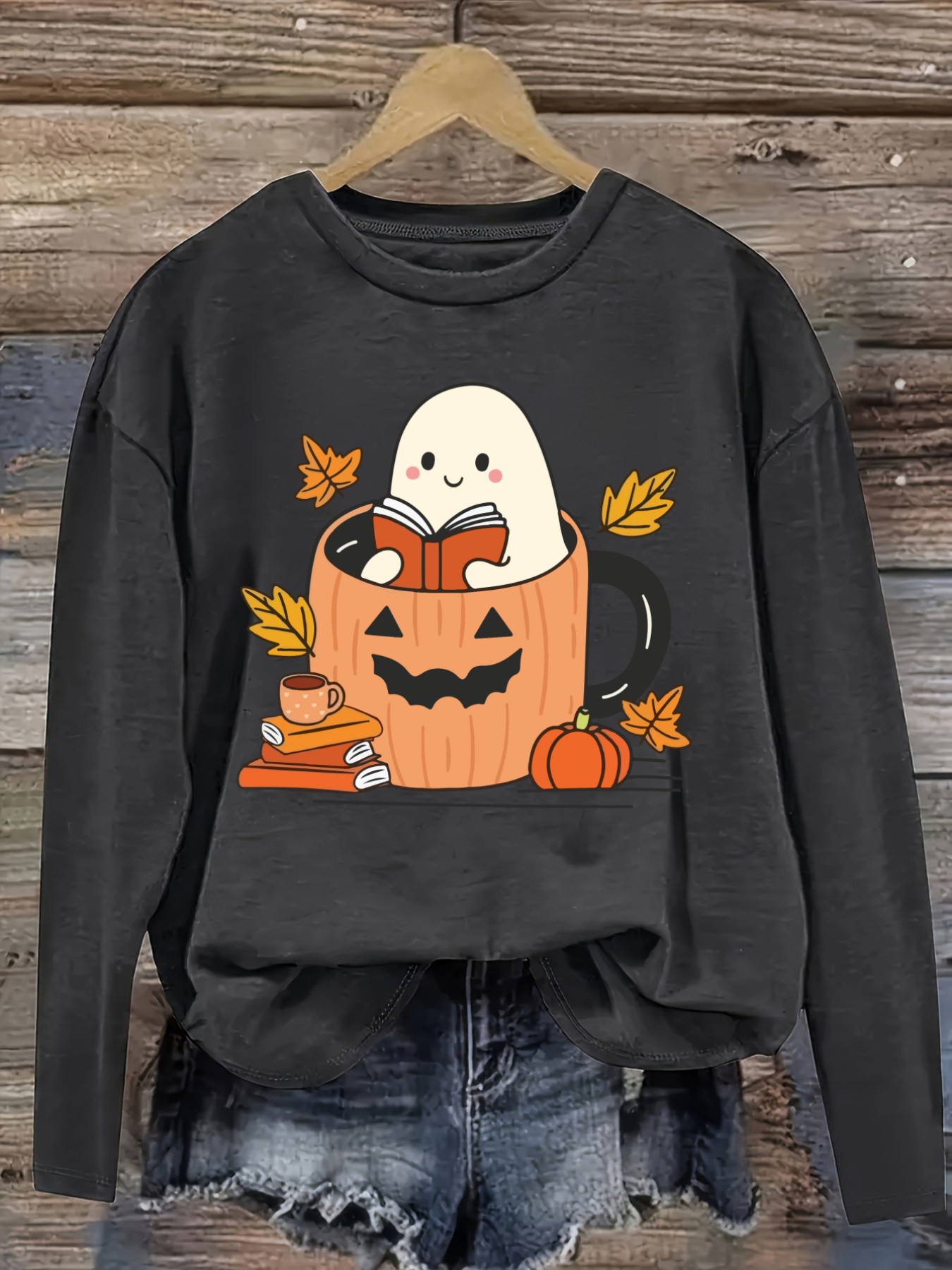 Camiseta Casual de Manga Larga - Winter Clothing Cute reseña y precio