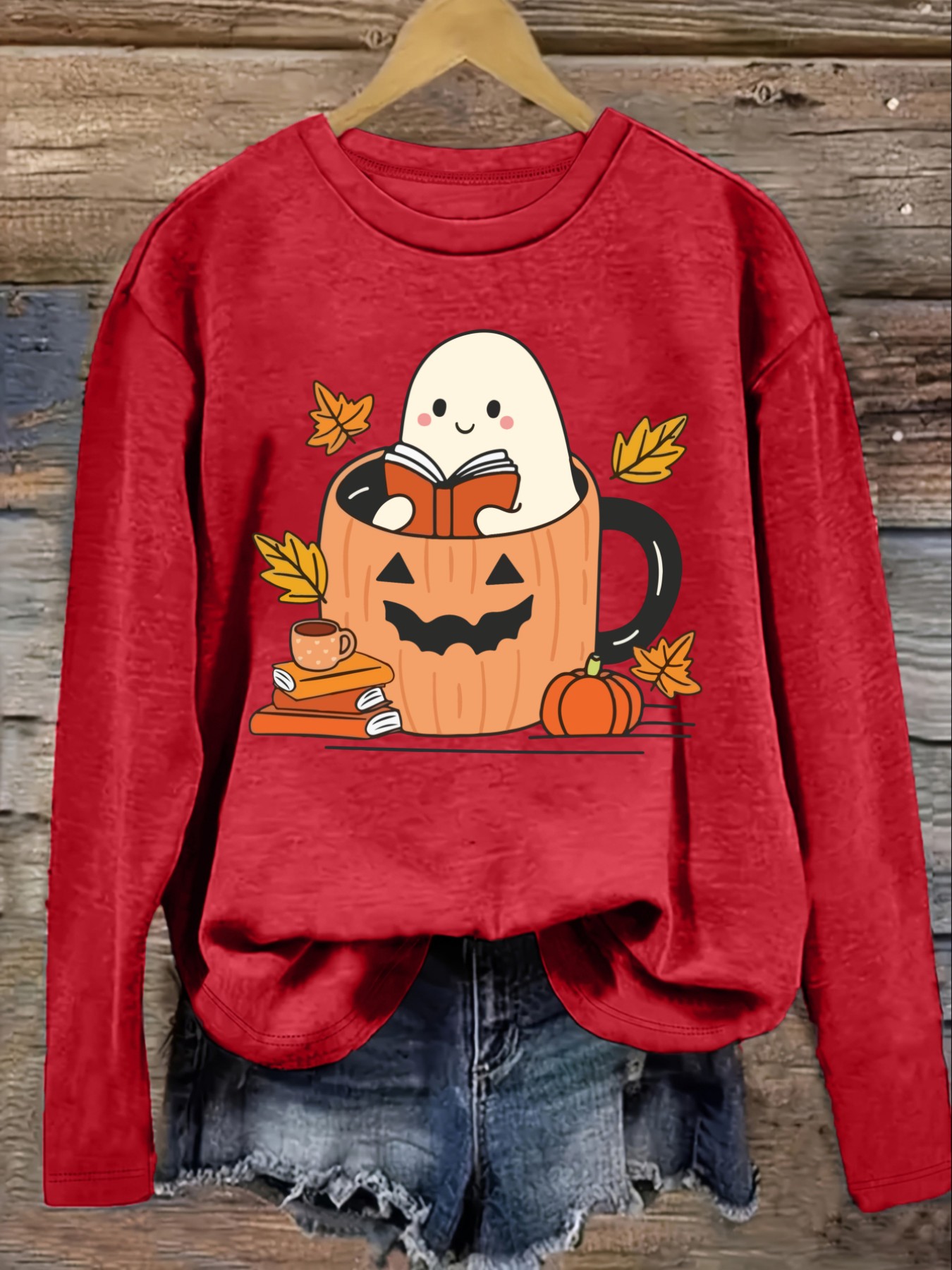 Camiseta Casual de Manga Larga - Winter Clothing Cute reseña y precio
