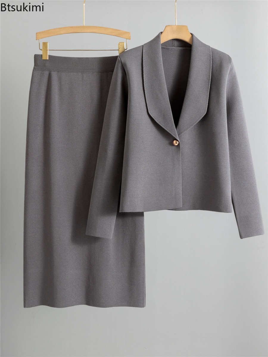 Conjunto de Dos Piezas Tejido  - Winter Clothing For Sale reseña y precio