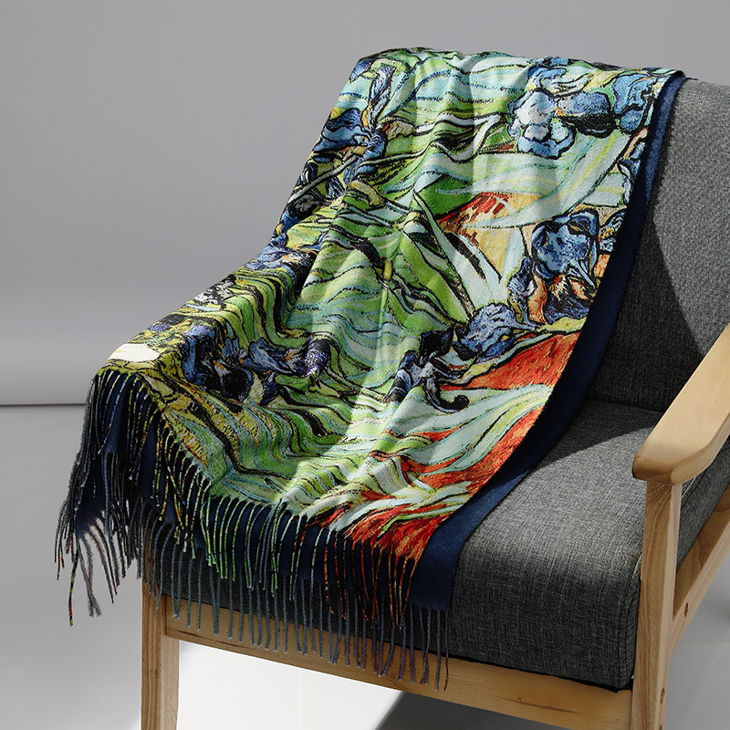 Bufanda de Cachemira con pintu - Cashmere Scarf Wrap reseña y precio