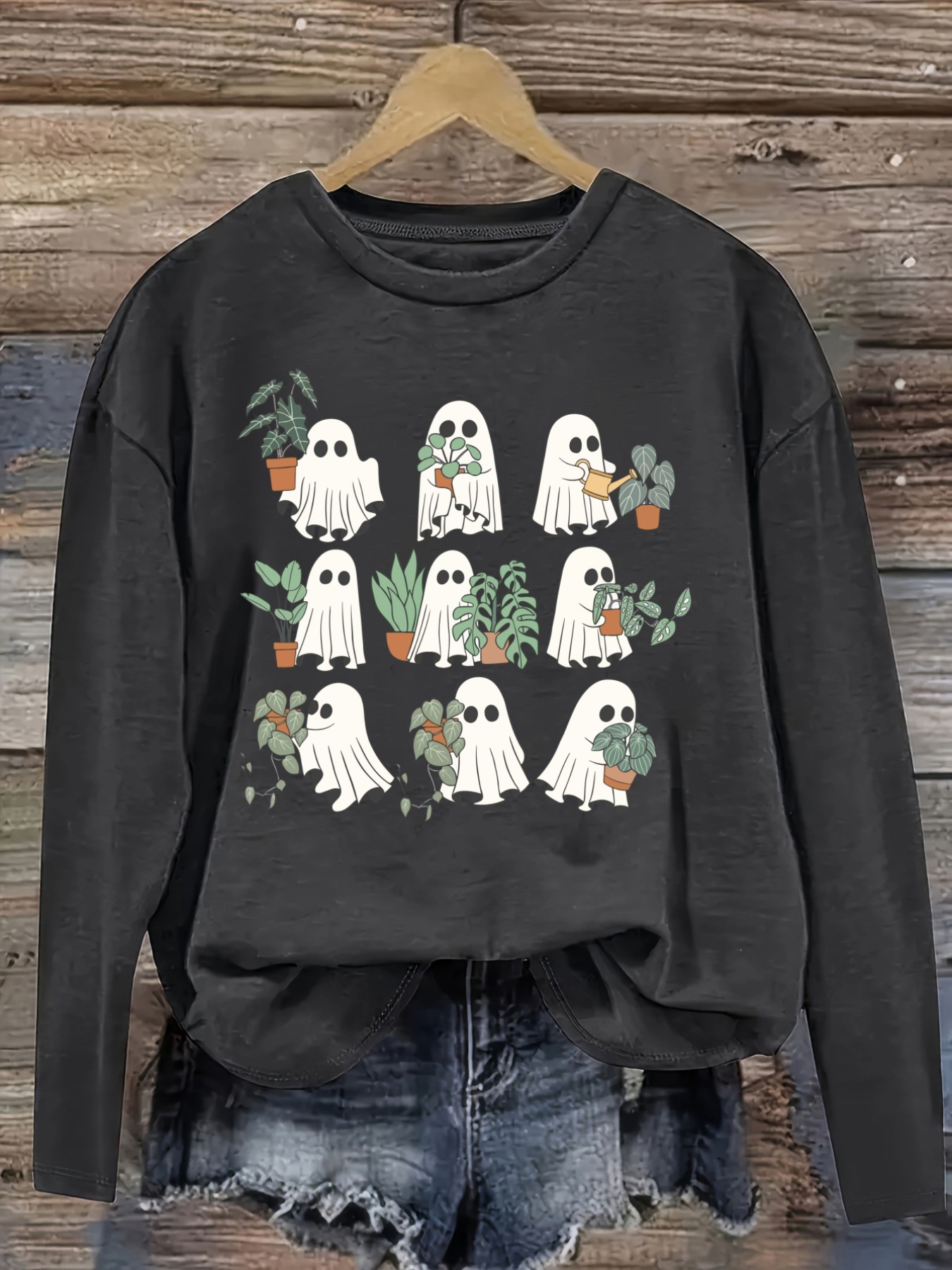Camiseta Casual de Manga Larga - Winter Clothing Cute reseña y precio
