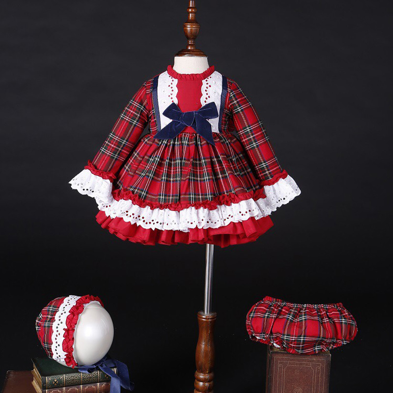 Vestido de princesa vintage a  - Winter Clothing Kids reseña y precio