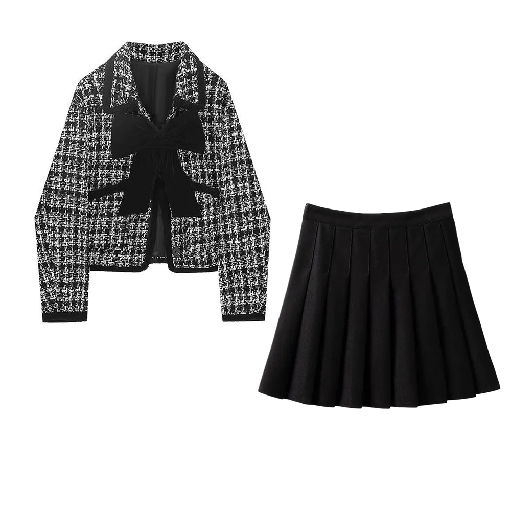 Abrigos de lana a cuadros con  - Wool Blend Coat reseña y precio
